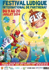 Festival International des Jeux. Du 9 au 20 juillet 2014 à parthenay. Deux-Sevres. 